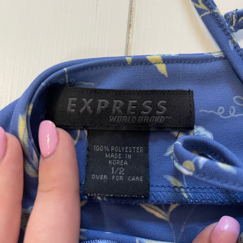 Express Floral Dress - Picture 3 of 3
